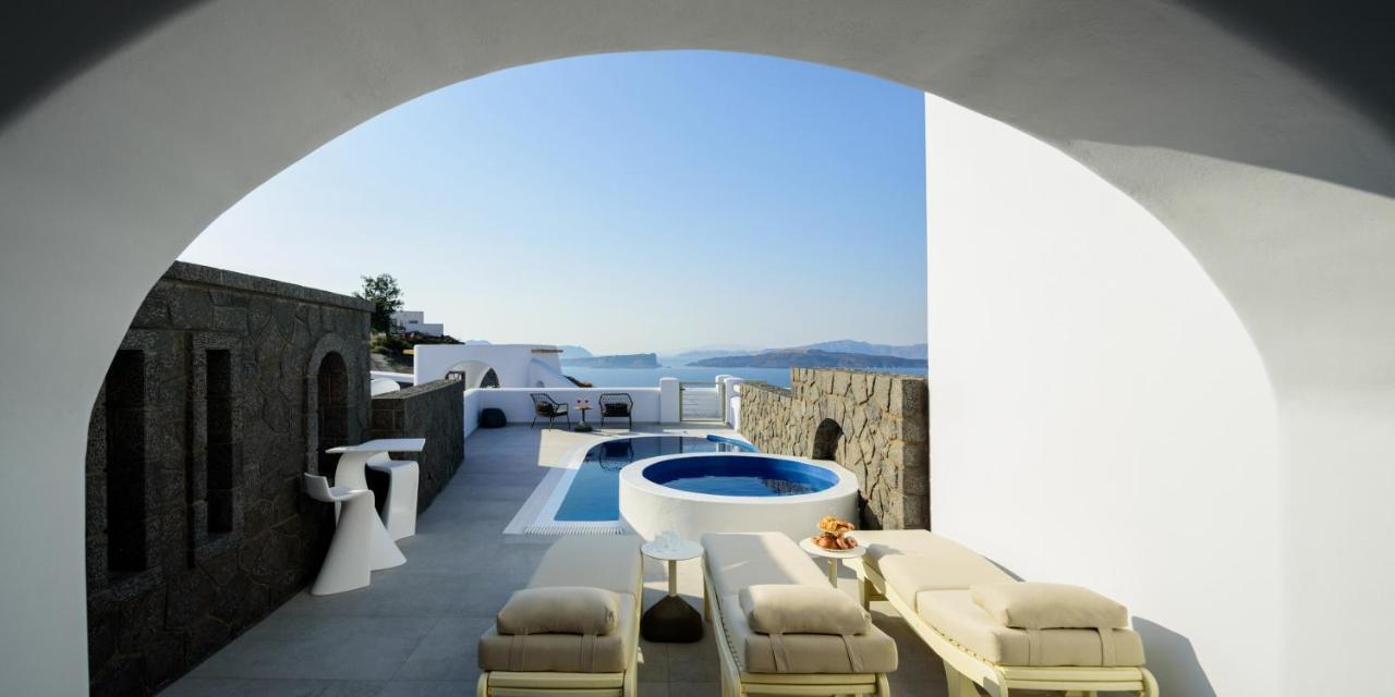 Acro Blue Luxury Villas Akrotiri  Bagian luar foto
