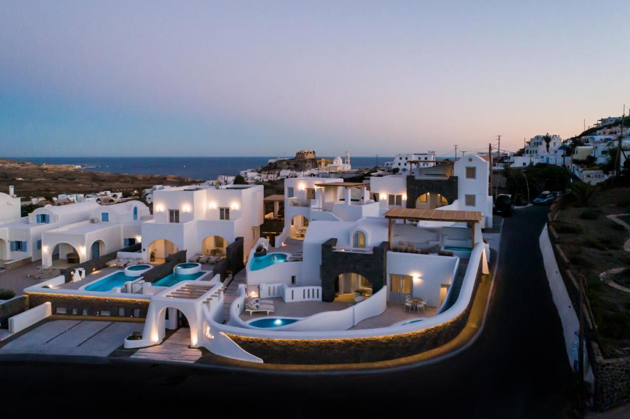 Acro Blue Luxury Villas Akrotiri  Bagian luar foto